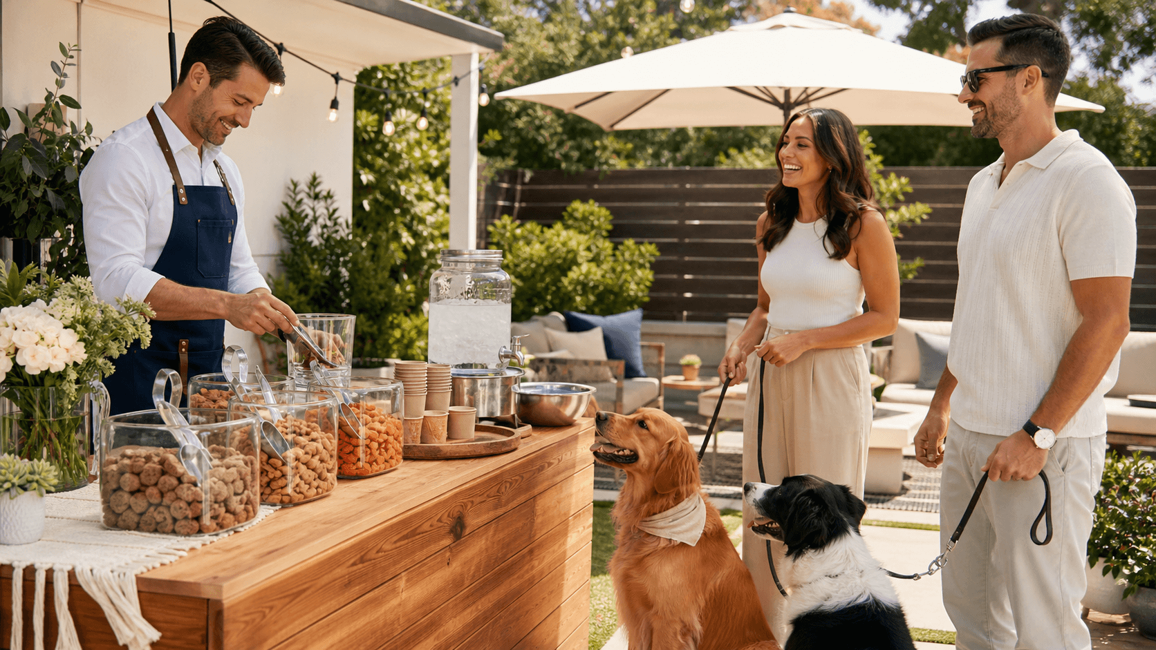 Planning a Dallas Dog Treat Bar for Your Next Backyard Party